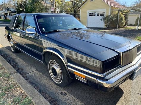 1990 Chrysler New Yorker Sedan Blue Fwd Automatic Fifth Avenue For Sale