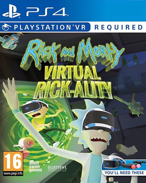 Rick And Morty Virtual Rick Ality Eng Ps4 Gamefinitypl