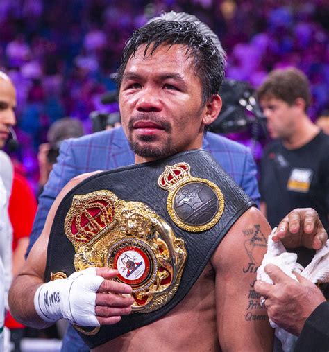 Manny Pacquiao Wins Split Decision Over Keith Thurman Las Vegas