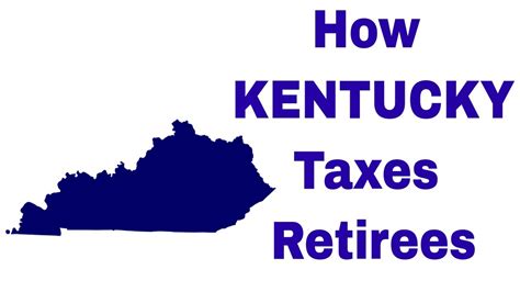 How Kentucky Taxes Retirees Youtube
