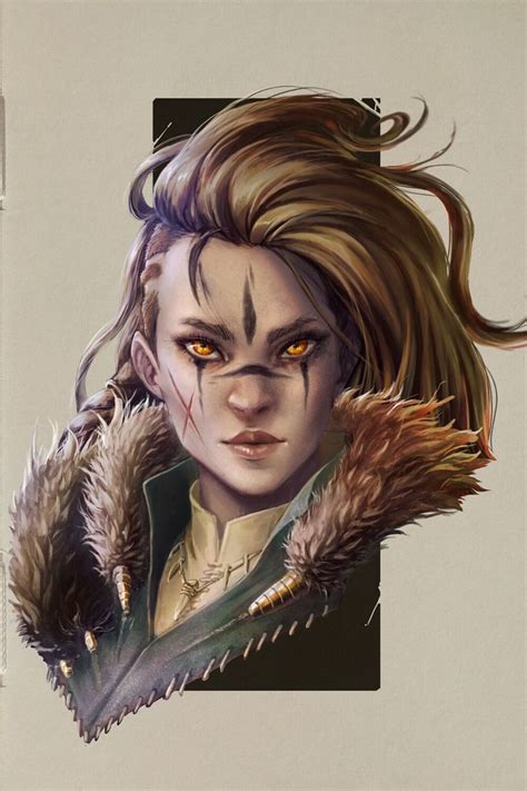 ArtStation - Freya - Fallen Aasimar - Hexblade - DnD Commission