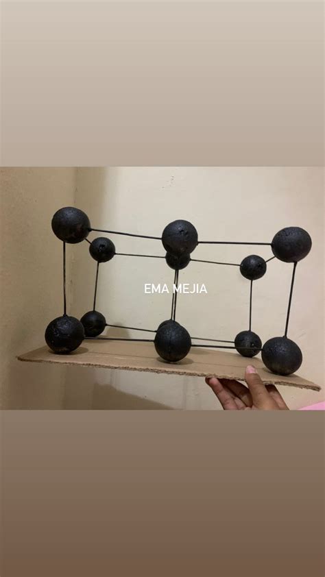 Modelo atómico de Lewis maqueta Modelos atomicos Maquetas faciles