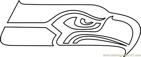 Food pyramid coloring printable page. Seattle Seahawks Logo Coloring Page - Free NFL Coloring ...