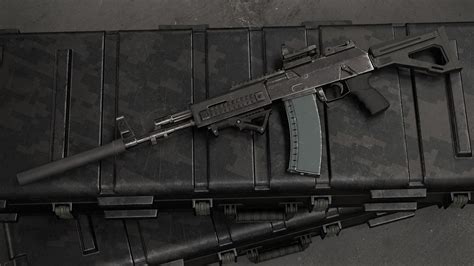 1080p Muffler Kalashnikov Tuning Ak 12 Custom Gun Weapon