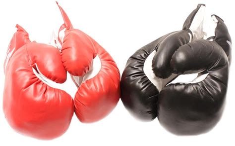 2 Pair Of New Boxing Punching Gloves And Fitness Training Red And