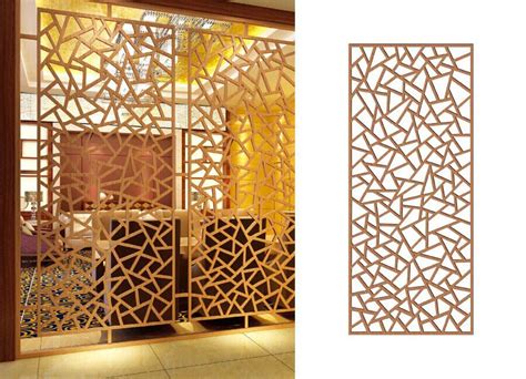 Patterns Of Laser Cut Screens Wood Partition Partition Screen Partition Design Decorative