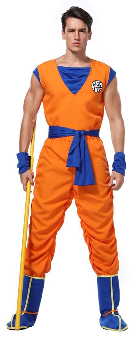 Halloween Dragon Ball Z Goku Costume Son Goku Cosplay Set Japanese