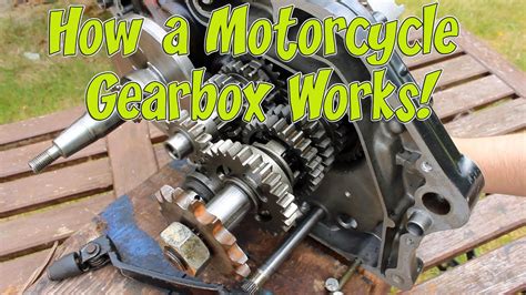 How A Motorcycle Gearbox Works Youtube