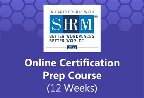 Hr 102 Online Interactive Shrm Cp Shrm Scp Certification Prep Fall