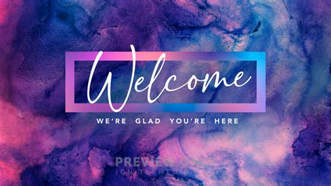 Canvas Welcome Title Graphics Life Scribe Media