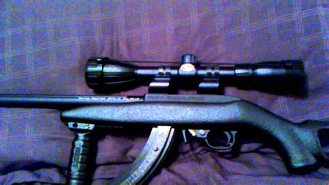 Custom Factory Ruger 1022 Stock With Bull Barrel Youtube