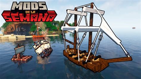 Top 4 Mods De Barcos Piratas 111 Minecraft Java 1192 Youtube