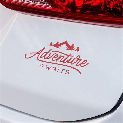 Adventure Awaits Decal VINYL DECAL Car Decal Adventure Decal Adventure