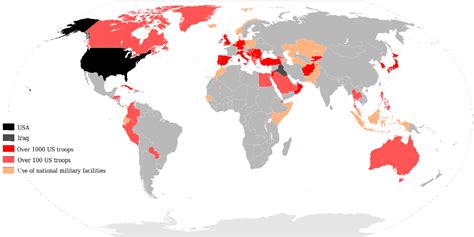 Us Military Presence Throughout The World