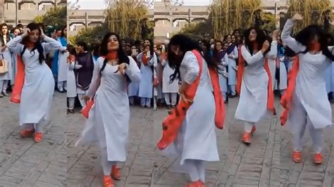 Karachi College Girls Dance On Pashto Video Dance Karachi College