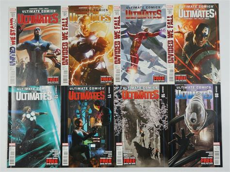 The Ultimates Vol 2 1 30 Vfnm Complete Series 181 Hickman