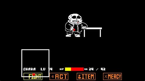 Genocide Underpants Sans Battle (COMPLETED) - YouTube