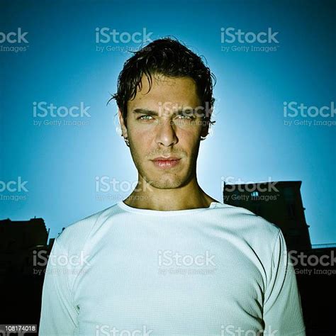 Serious Man Looking Down Stock Photo Download Image Now 25 29 Years