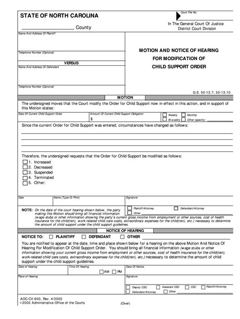 Aoc Forms Cv 600 Fill Out And Sign Online Dochub