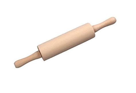 Standard 40cm Wooden Rolling Pin With Movablerevolving Handles Pastry
