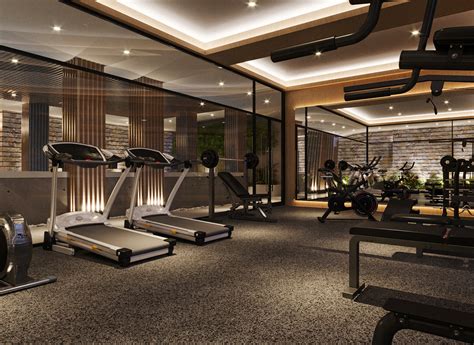 A private wellness corner, a complete gym, a specialized fitness studio. GYM Interior Design on Behance
