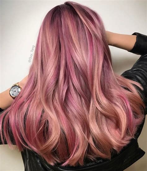 38 brilliant rose gold hair color ideas for 2023 hair color rose gold hair color pink hair