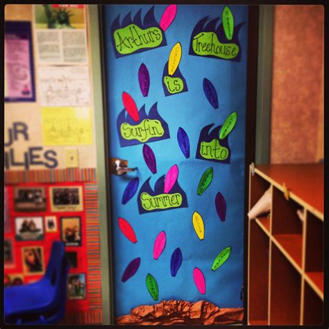My Summer Classroom Door Surfin Into Summer Door