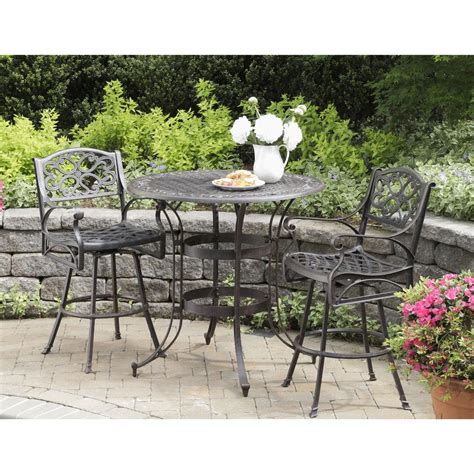 Current price $195.00 $ 195. 3 - Pc. Biscayne Outdoor Bistro Set - 224975, Patio Furniture at Sportsman's Guide