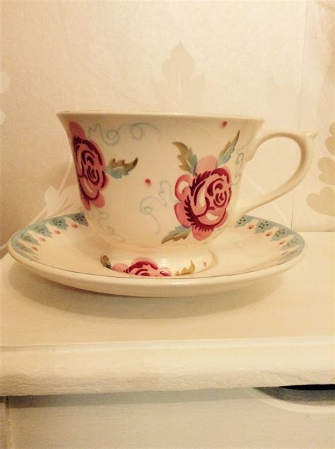 Emma Bridgewater Rose And Bee Large Teacup And Saucer Tea Cup Art Tea