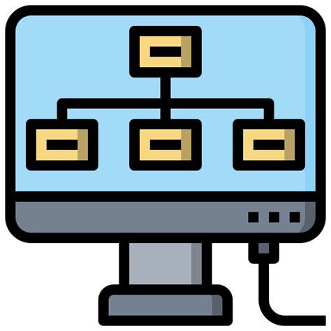 Hierarchical Structure Free Computer Icons