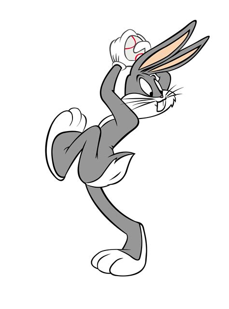 Animation, she was created as female merchandising counterpart to bugs bunny. Check out this transparent Bugs Bunny throwing a baseball PNG image