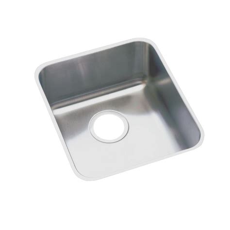 Elkay manufactures stainless steel and granite composite sinks for the most part with durable composite granite sinks as their speciality. Elkay Lustertone Undermount Stainless Steel 19 in. Single ...