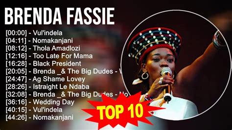 Brenda Fassie 2023 Mix Top 10 Best Songs Youtube