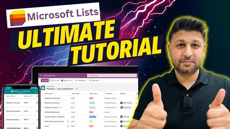Microsoft Lists The Ultimate Tutorial Youtube