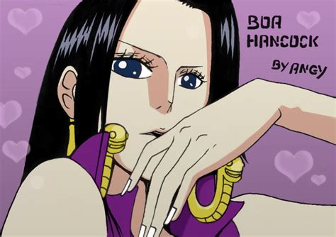 Op Boa Hancock Color By Angy89 On Deviantart