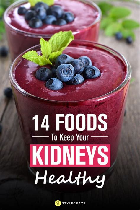 Check your blood pressure regularly and. 20 Best Foods For A Healthy Kidney in 2020 | Healthy ...