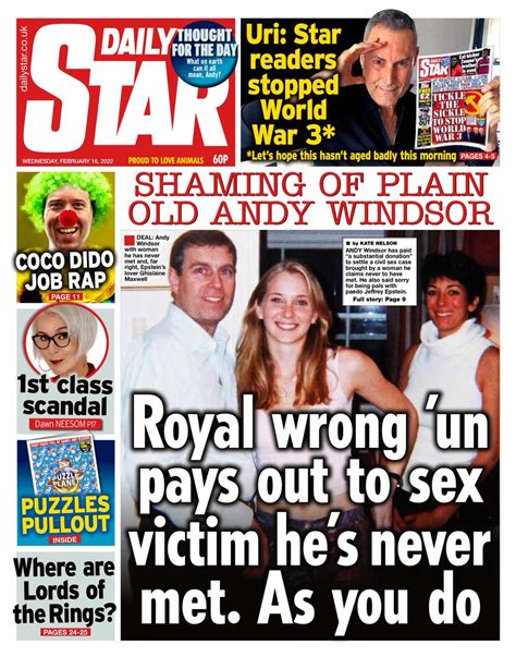 Daily Star Front Page 16th Of February 2022 Tomorrows Papers Today