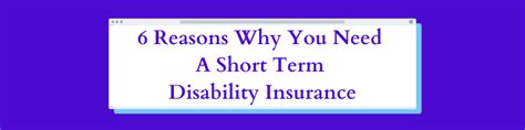 A complete guide to how disability insurance works, who needs it and how to get coverage through work or buy a policy on your own. Short Term Disability Insurance Quote - Instant Disability Insurance