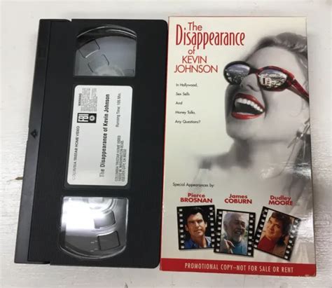 Rare The Disappearance Of Kevin Johnson Vhs Full Length Screener 1349