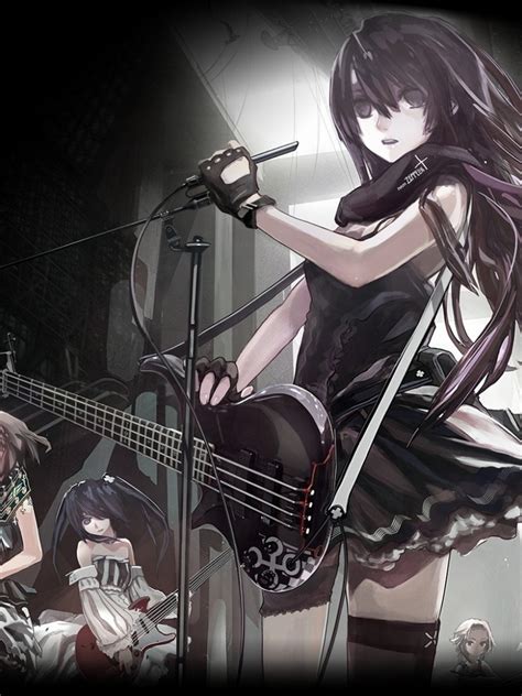 Anime About Rock Girls Pin On Anime Girls Anime Rock Adalah Situs Nonton