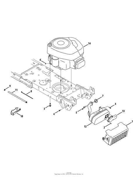 Mtd 13aj78ss099 247288842 2012 Parts Diagram For Engine Accessories