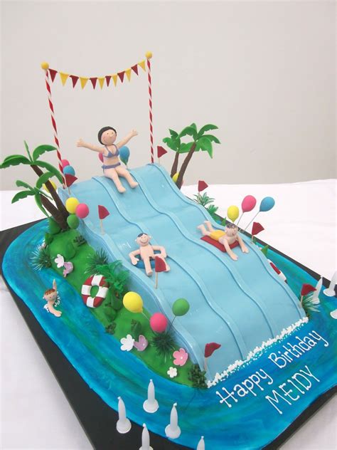 Water Party Cake Ideas Wiki Cakes