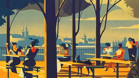Colors And Shadows In Charlie Davis Illustrations Collateral