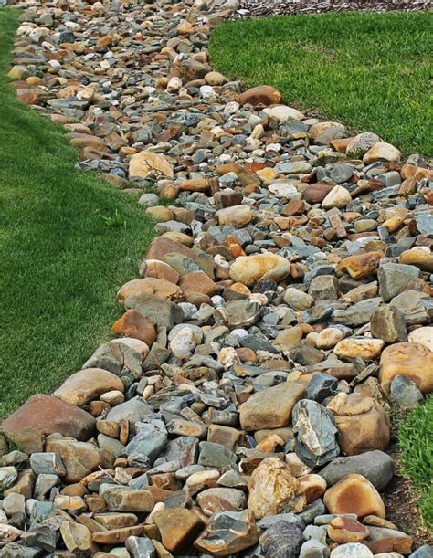 How To Build A Dry Creek Bed On A Slope Bed Western