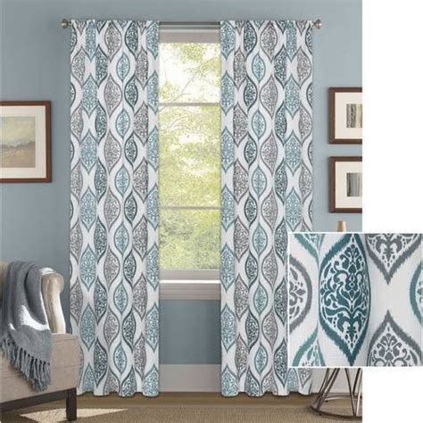 Gray And Teal Curtains Easy Home Decor Primitive Dining Rooms Home