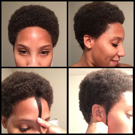 Natural 4c Shrinkage Short Natural Hair Styles Crop Hair Natural