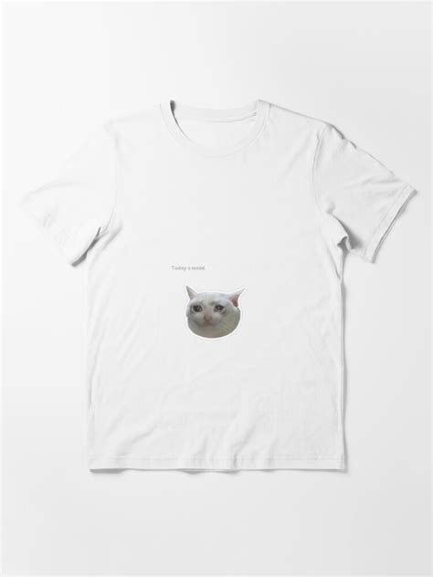 Sad Cat Meme T Shirt By Jionraa Redbubble Meme T Shirts Cat T