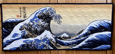 Grace And Peace Quilting 🌊the Great Wave Off Kanagawa 🌊