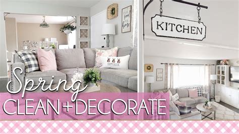 Decorate With Me Spring 2020 Spring Decor Tour Youtube