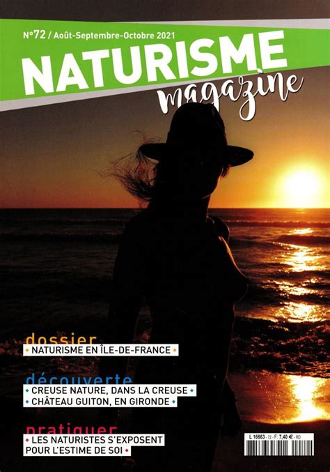 Magazine Naturisme Magazine Vendu Au Num Ro